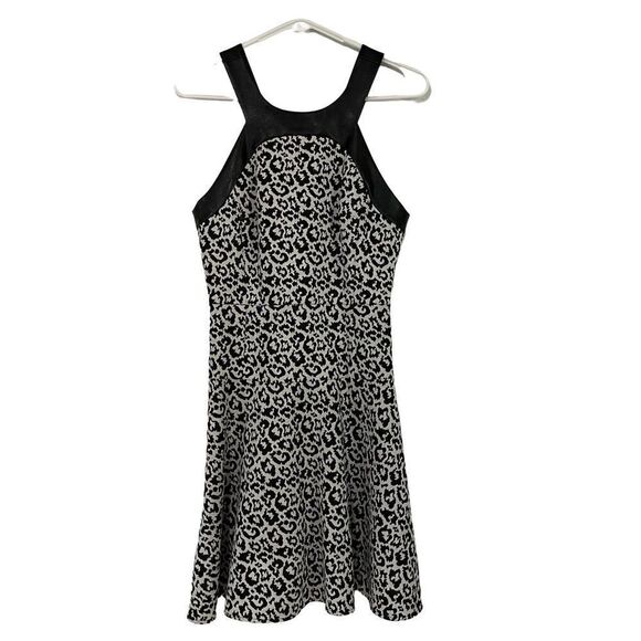 4C Collective Anthropologie Leopard Print Dress Size 4 - Picture 2 of 9